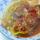 キャベツをたっぷりめしあがれ♪トマト煮